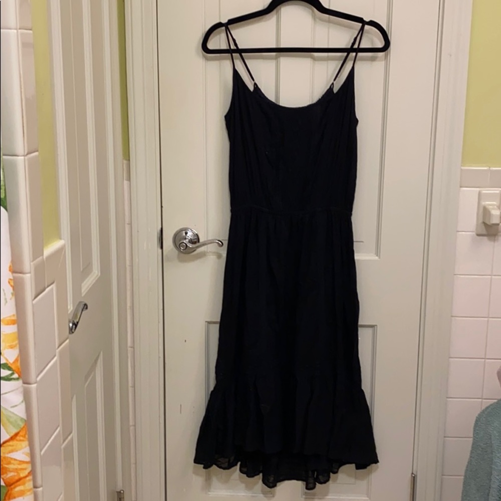 Black Ella moss dress